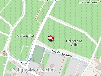 Carte de La Poste à Puligny-montrachet