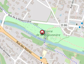 Carte de Stade Municipal à Bernardière (la)