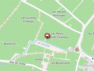 Carte de Clerc Benjamin à Puligny-montrachet