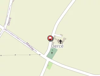 Carte de Mairie De Derce à Dercé
