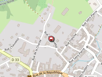 Carte de Casino à Nolay