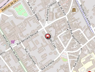 Carte de Palazzetti Bouillot Eric Concess. à Autun