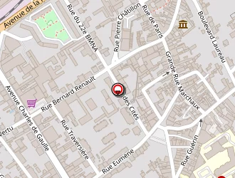 Carte de Fromagerie J M à Autun