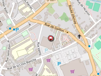 Carte de Boutique Des Services à Autun