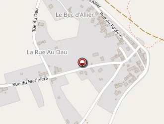 Carte de Terrains De Boules à Cuffy