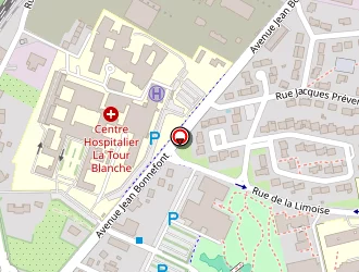 Carte de Gymnase Cligman à Issoudun