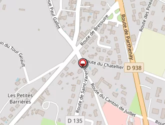 Carte de Stb Larges à Saint-jean-de-thouars