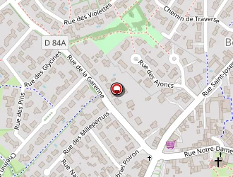 Carte de Sas Groupe Secob à Boufféré