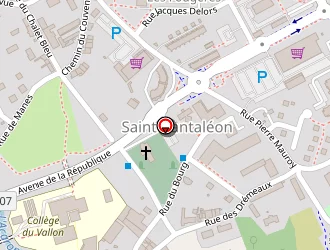 Carte de Ecole Antully à Autun