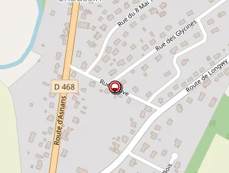 Carte de Balland Michel à Chaussin