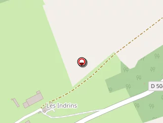 Carte de Les Indrins à Marzy