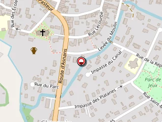 Carte de Ecole Maternelle à Chaussin