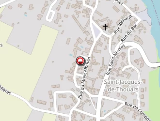 Carte de Maison De L'animation à Saint-jacques-de-thouars