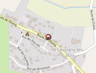 Carte de La Poste à Sauvigny-les-bois