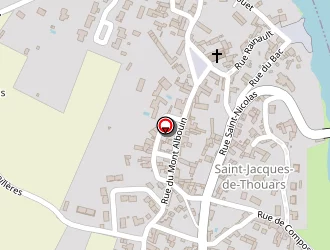 Carte de Bertrand Pascal à Saint-jacques-de-thouars