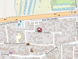 Carte de Renoux Jody à Guérinière (la)