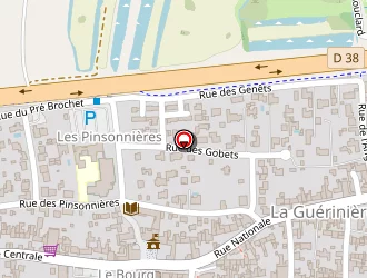 Carte de Bregeon à Guérinière (la)