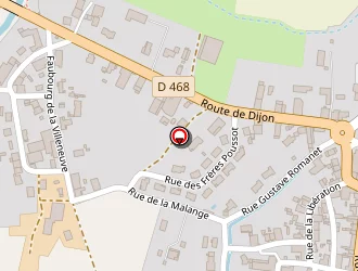 Carte de Martin Emmanuel à Chaussin