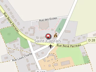 Carte de Soulat Marc à Saint-caprais