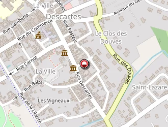 Carte de Piscine Municipale à Descartes