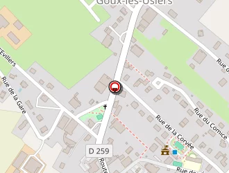 Carte de Fournil Du Lac à Goux-les-usiers