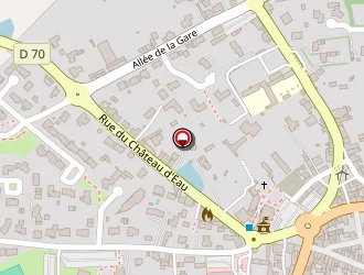 Carte de Bourriaud Claude à Vieillevigne