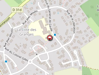 Carte de O Courant à Descartes