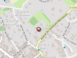 Carte de L'espace Canin à Descartes