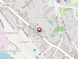 Carte de Brion-capel (ets) à Descartes