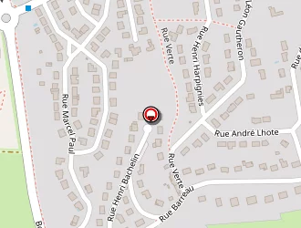 Carte de Ecole Notre-dame De Lourdes à Nevers