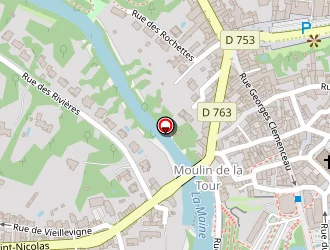 Carte de La Robe à Montaigu