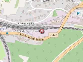 Carte de Renault Dacia Garage Conry à Mouchard