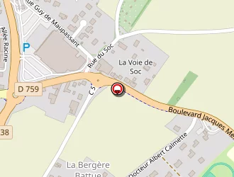 Carte de Les Trois Piliers à Thouars