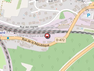 Carte de Dacia Garage Conry à Mouchard