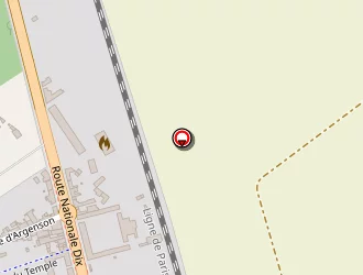 Carte de Centre D'incendie Et De Secours à Ormes (les)