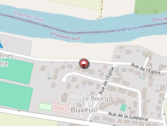 Carte de Complexe Sportif à Buxeuil