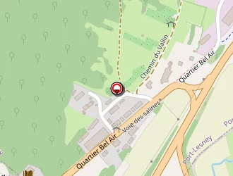 Carte de Supermarché Colruyt à Pagnoz