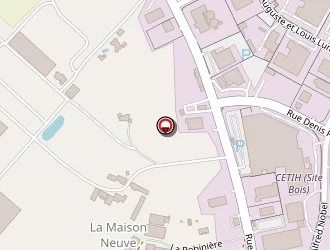 Carte de Centre Contrôle Technique Automobile à Machecoul