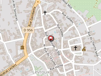 Carte de Mma Valignon Dominique Général à Levroux