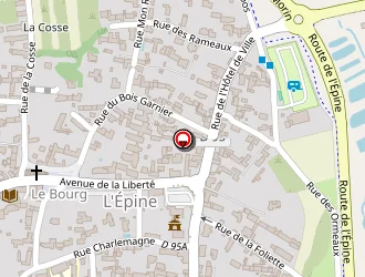 Carte de Jolly Louis à Épine (l')