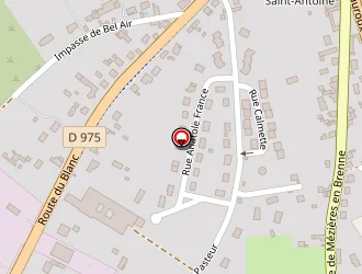 Carte de Aflex à Châtillon-sur-indre