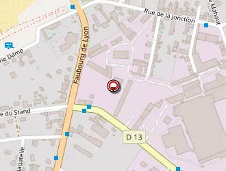 Carte de Bolloré Energie à Nevers