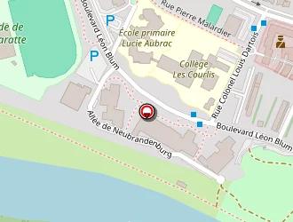 Carte de Collège Les Courlis à Nevers