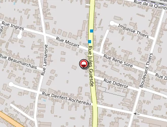 Carte de Froux Martine à Thouars