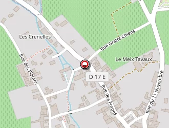 Carte de Aneox à Meursault