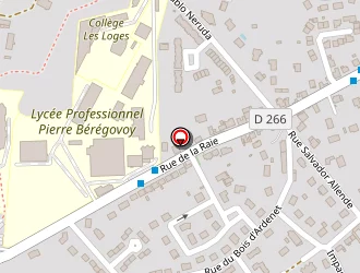 Carte de College Les Loges à Nevers