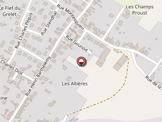 Carte de Csct Tennis De Table à Thouars