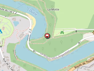 Carte de Association Familles Rurales à Argenton les vallees