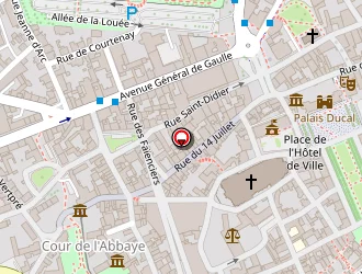 Carte de O P'tit Talmelier à Nevers