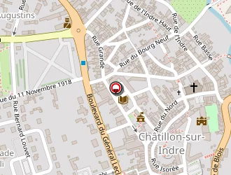 Carte de Les Binocles à Châtillon-sur-indre
